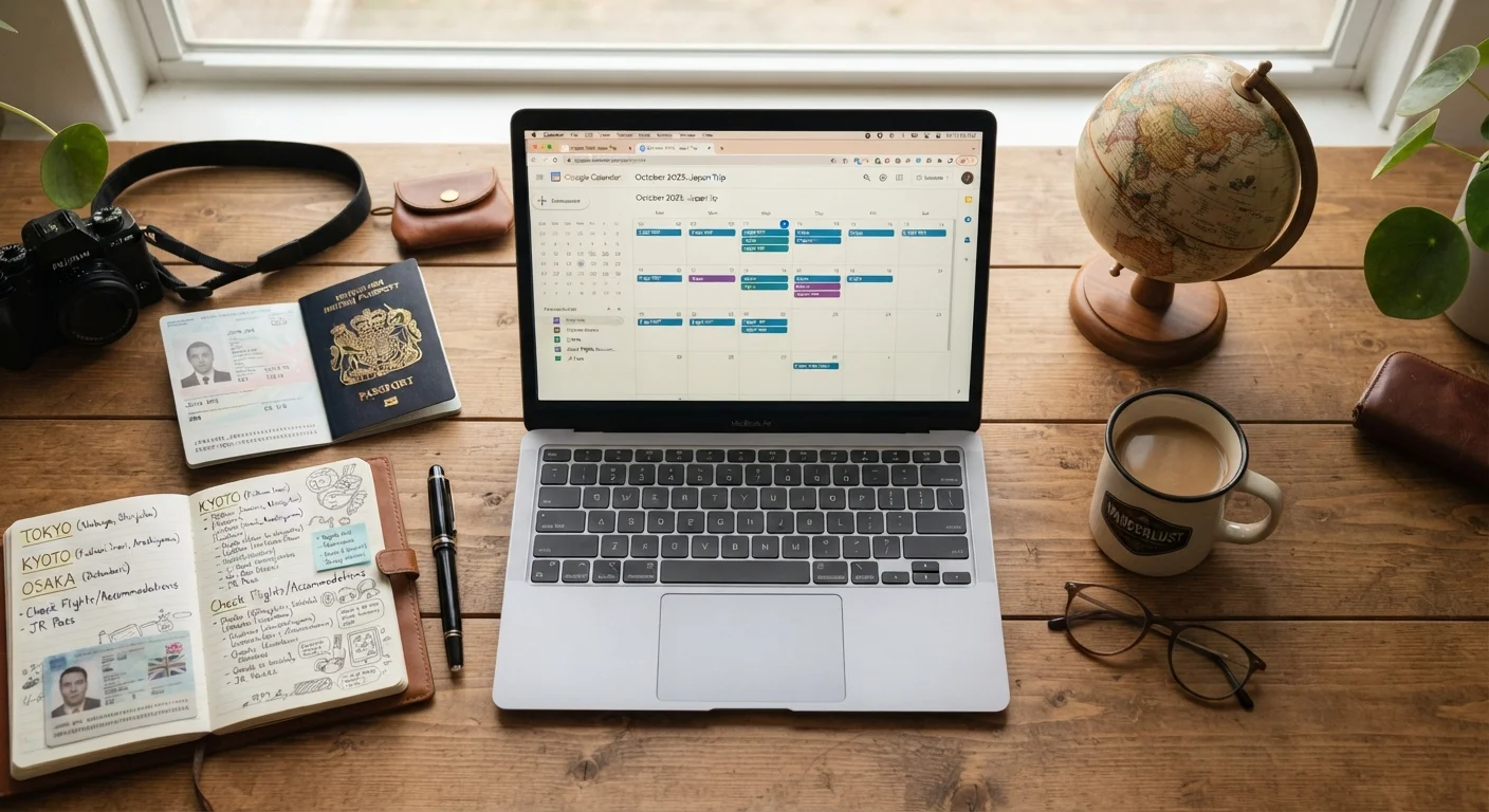 Booking Flights, Accommodation, and Activities in the Right Order