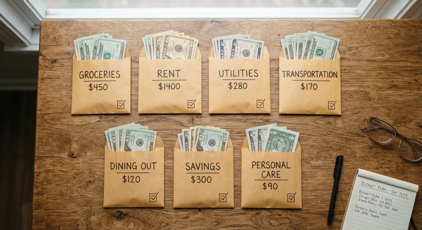 Envelope Budgeting: A Cash-Based System for Tactile Spenders