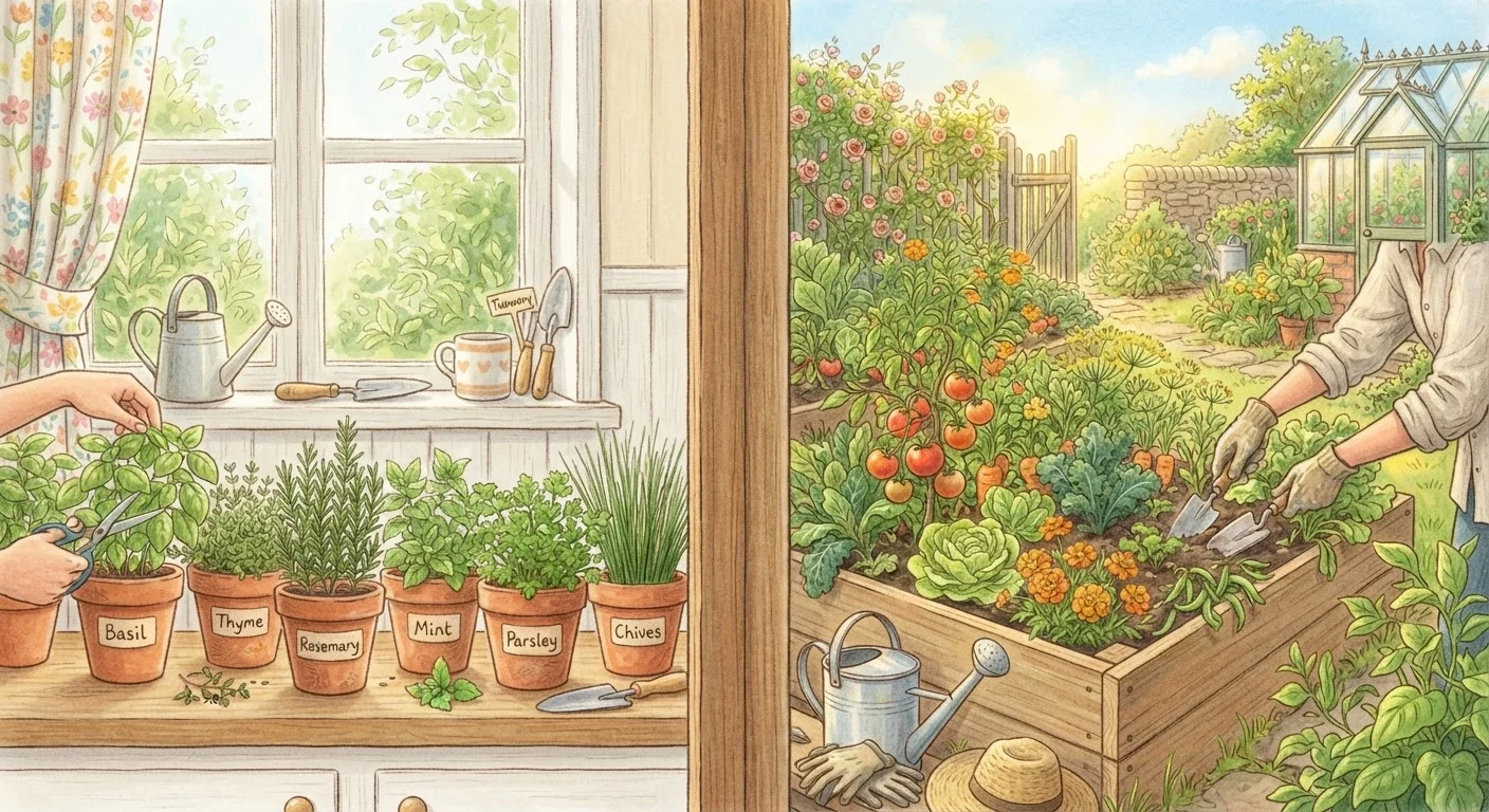 Growing Indoors vs. Growing Outdoors: Key Differences to Know