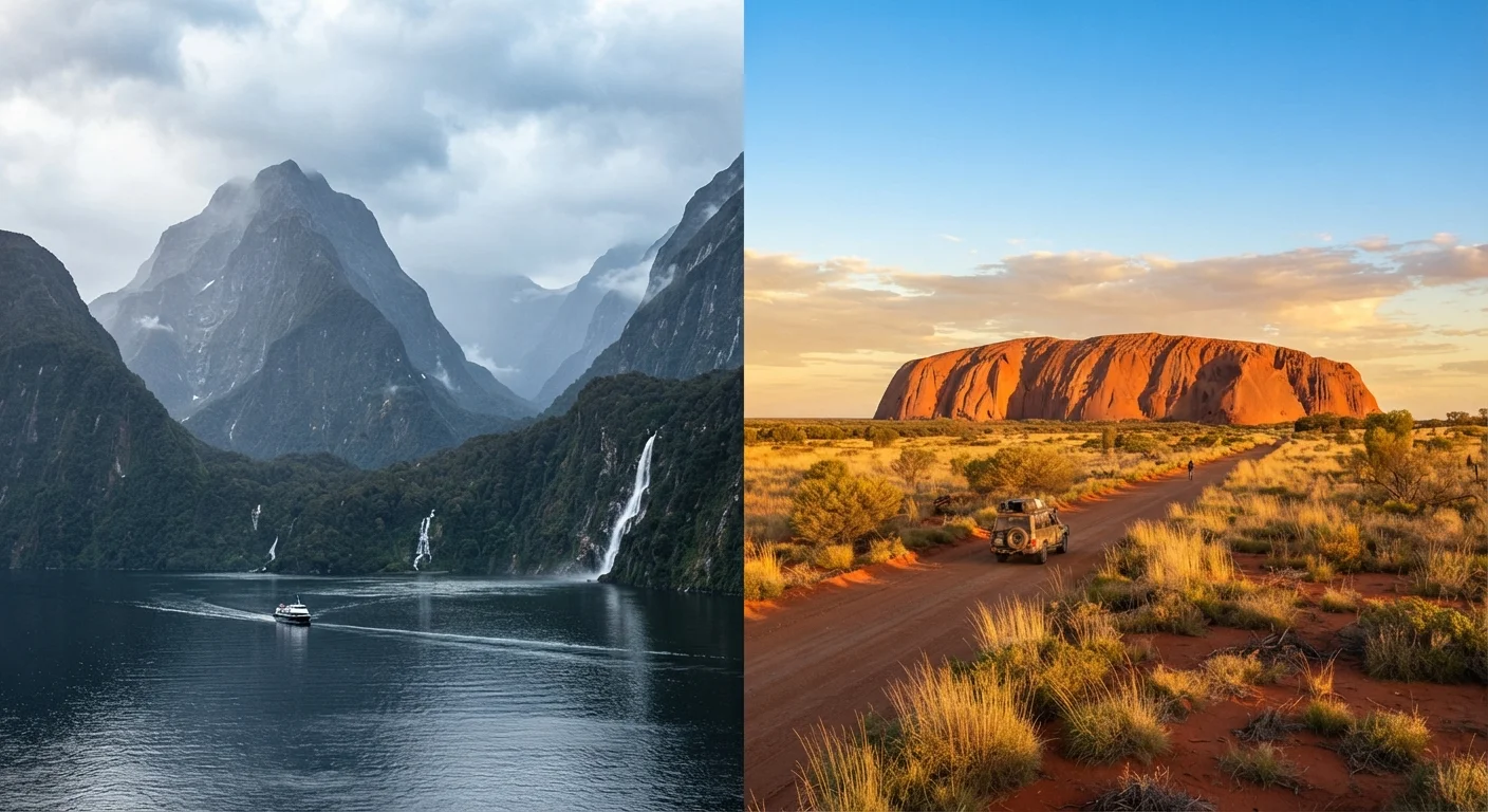New Zealand vs. Australia: Choosing Between Two Very Different Pacific Trips