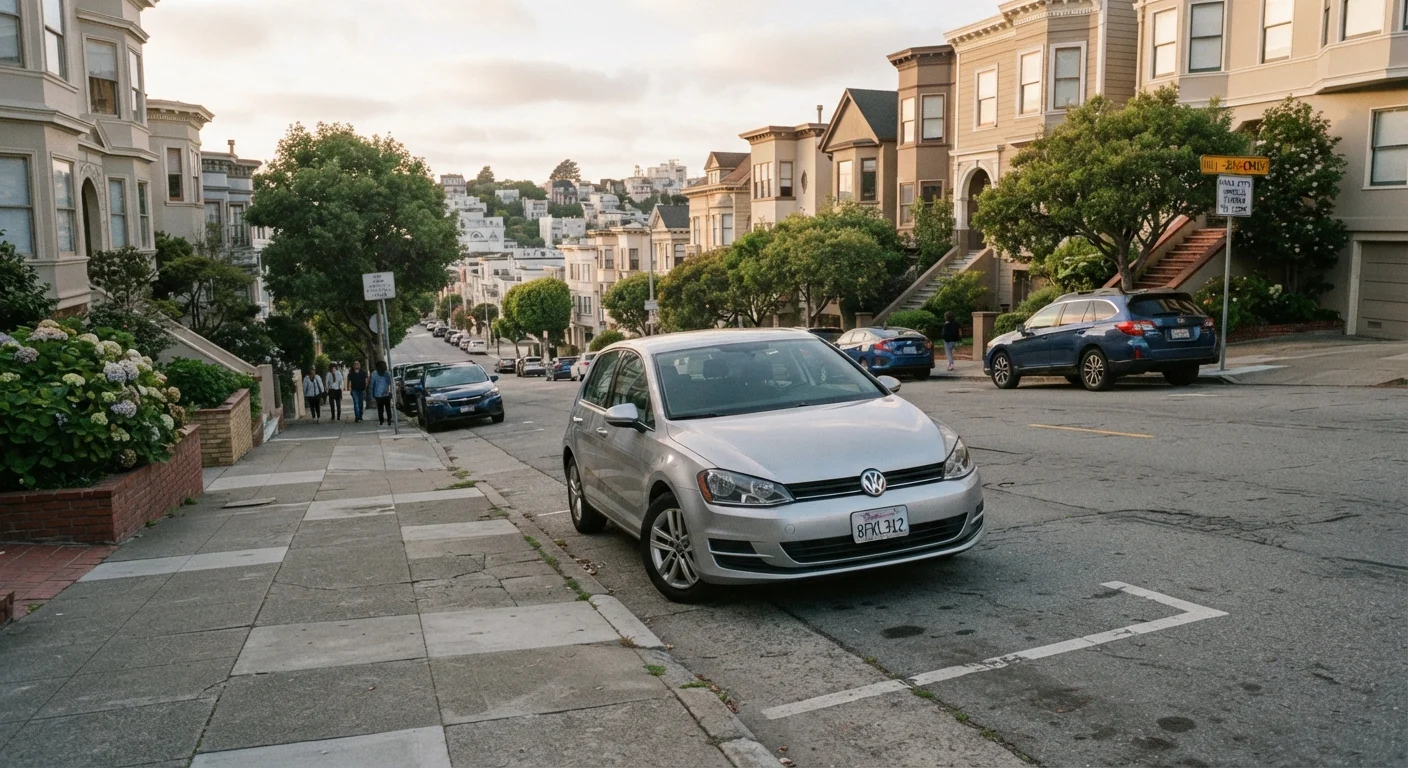 Parking on Hills, in Tight Spaces, and at Angles: Scenarios That Trip Up New Drivers