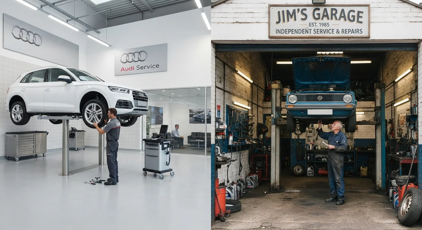 Pros and Cons of Dealership Servicing vs Independent Garages