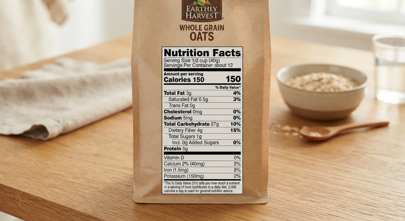 Reading a Nutrition Label Without the Confusion