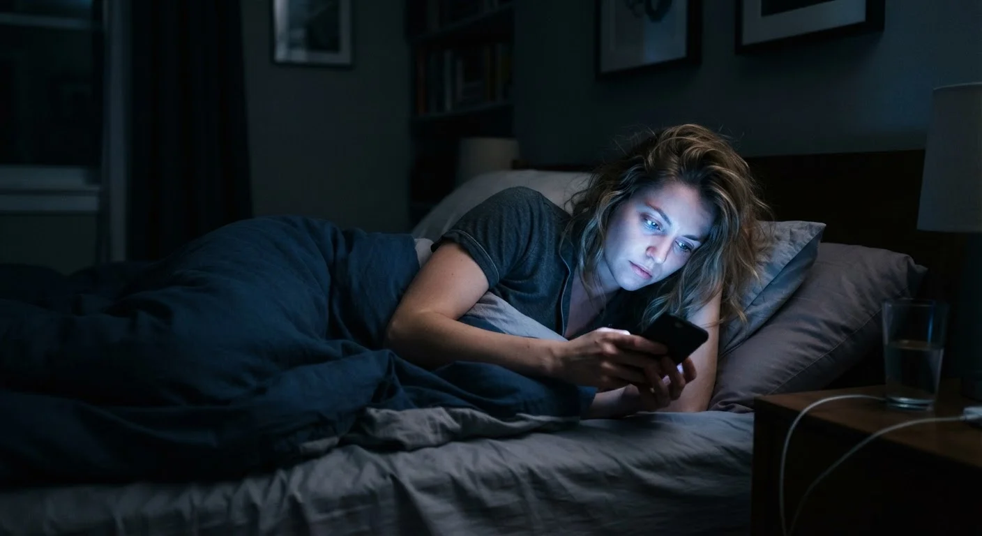 Screen Time Before Bed: What It Actually Does to Your Sleep