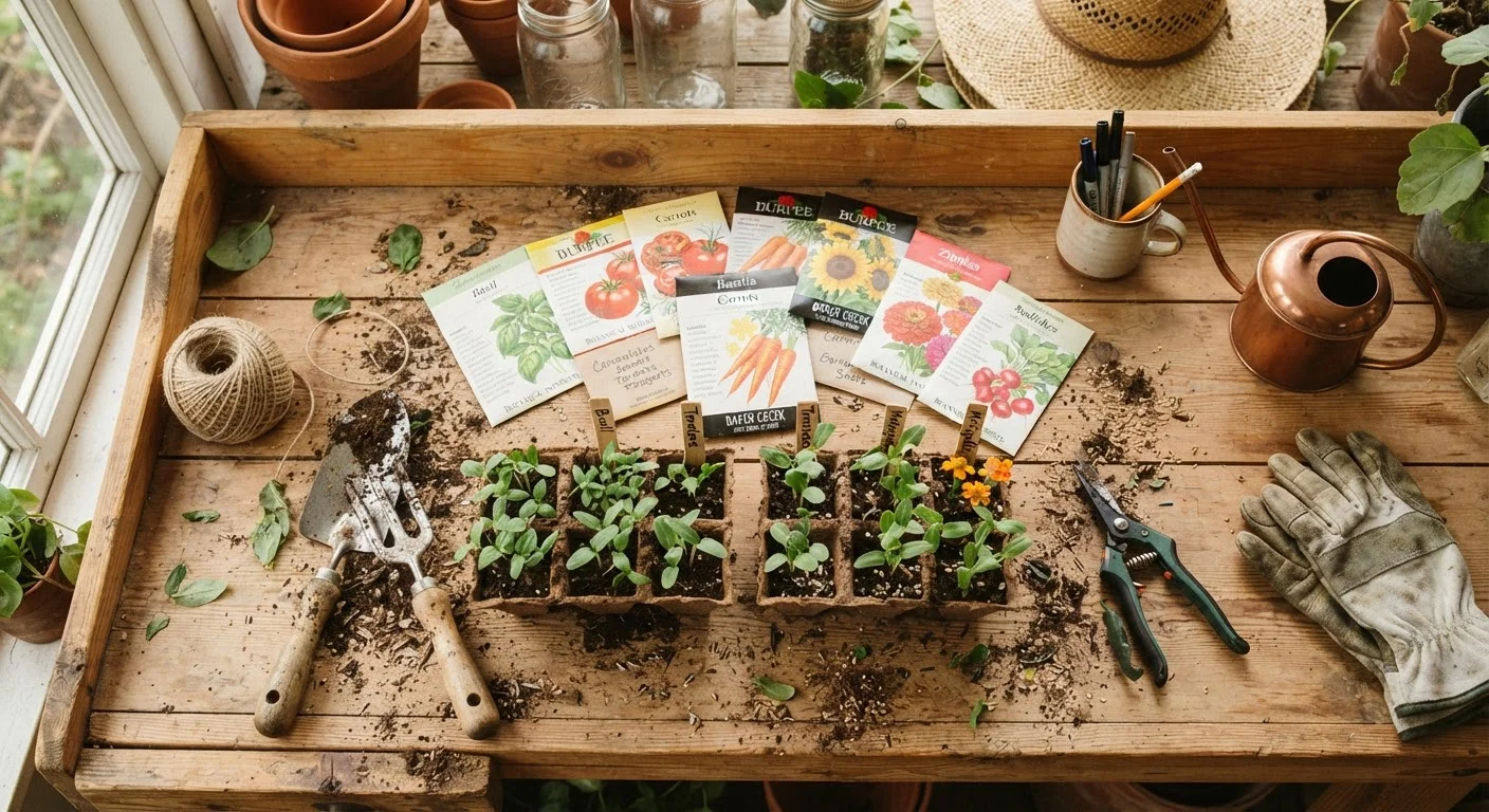 Starting a Garden From Seed vs. Buying Seedlings