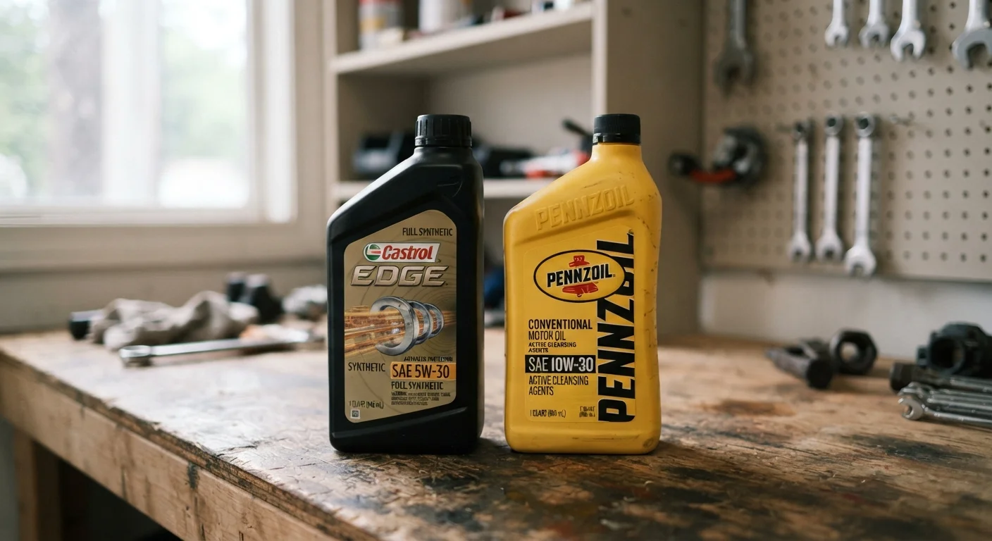 Synthetic vs Conventional Motor Oil: What Everyday Drivers Need to Know