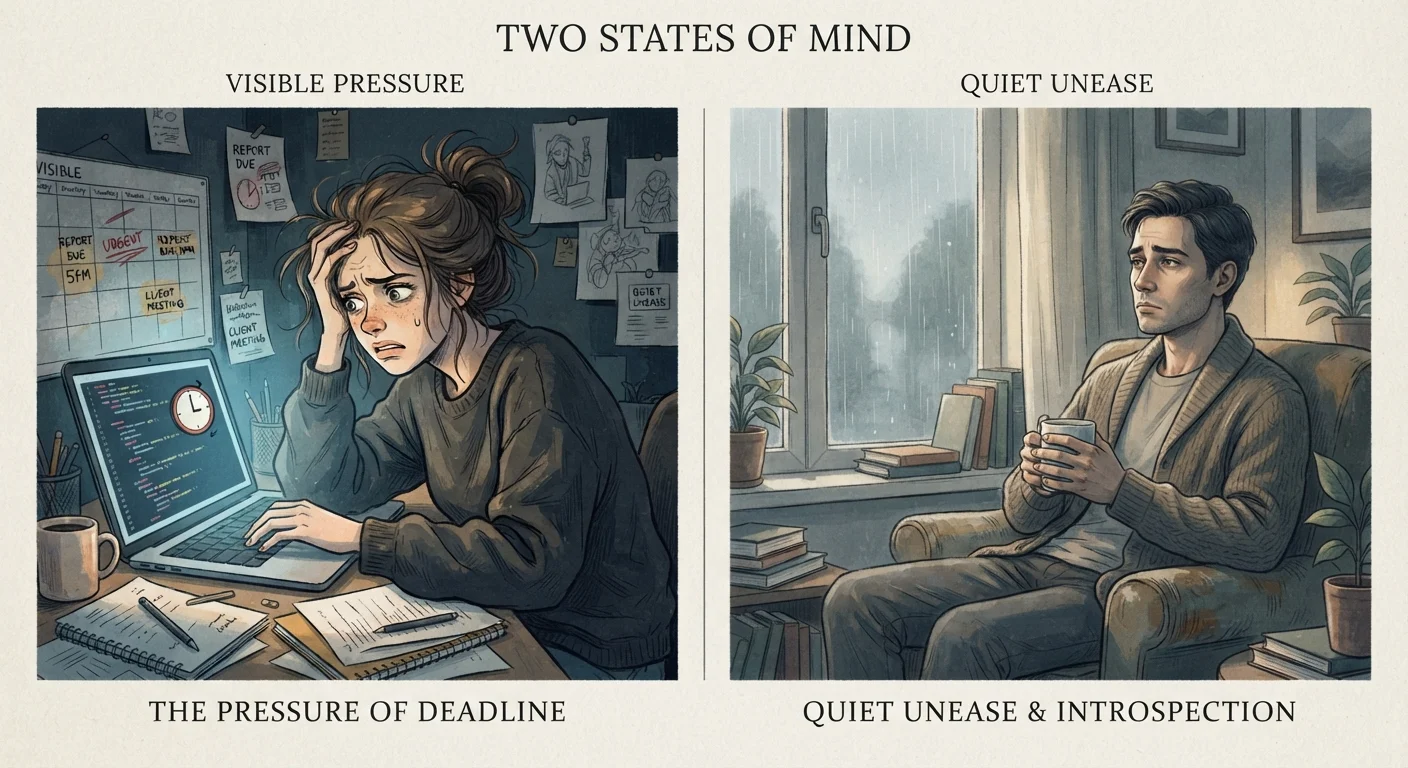 The Difference Between Stress and Anxiety