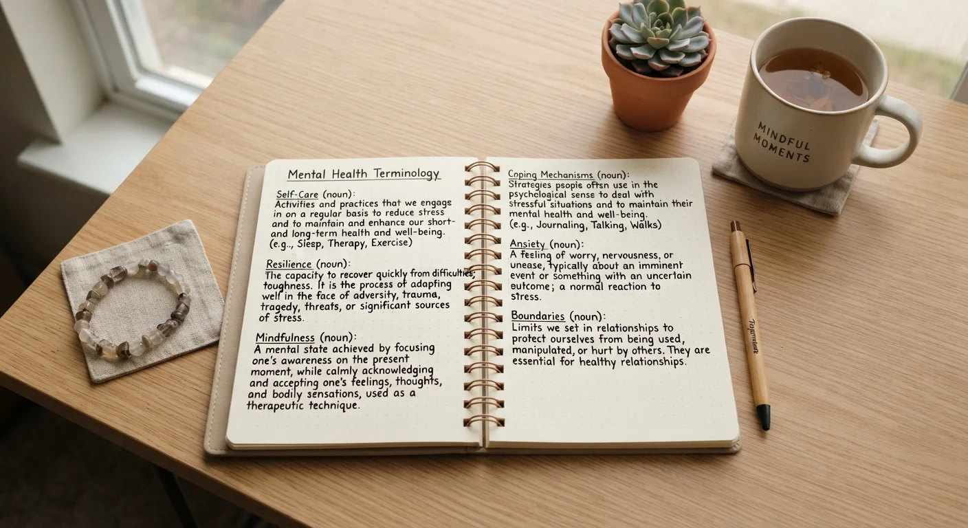 The Mental Well-Being Glossary: Key Terms Explained Simply