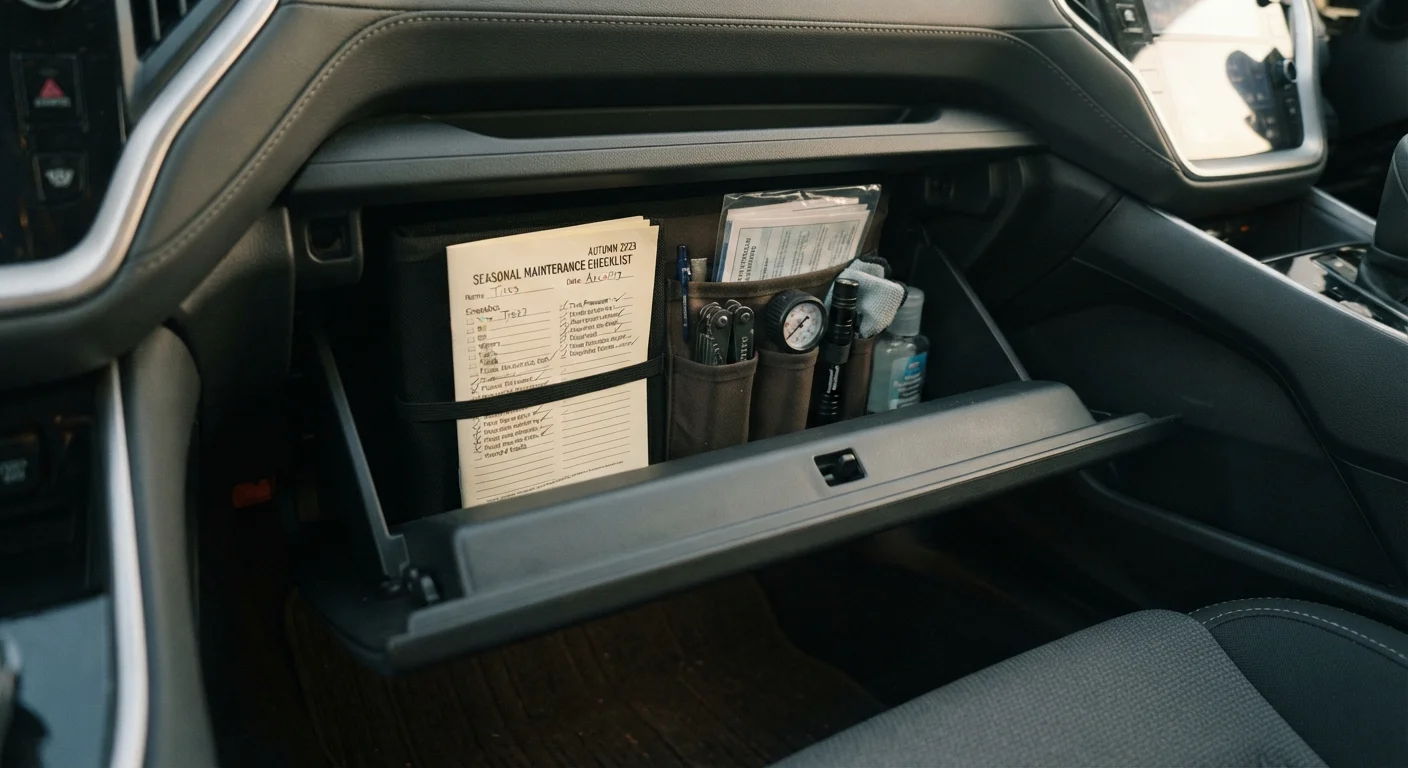 The Seasonal Car Maintenance Checklist Every Driver Should Keep in the Glovebox