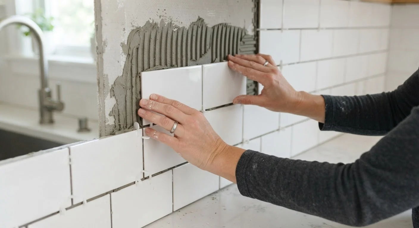Tiling a Backsplash: Laying Out, Cutting, and Grouting Without the Guesswork