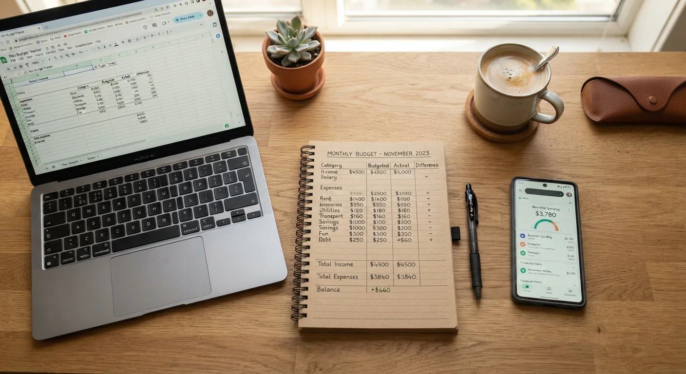 Tracking Your Spending: Paper, Spreadsheet, or App?