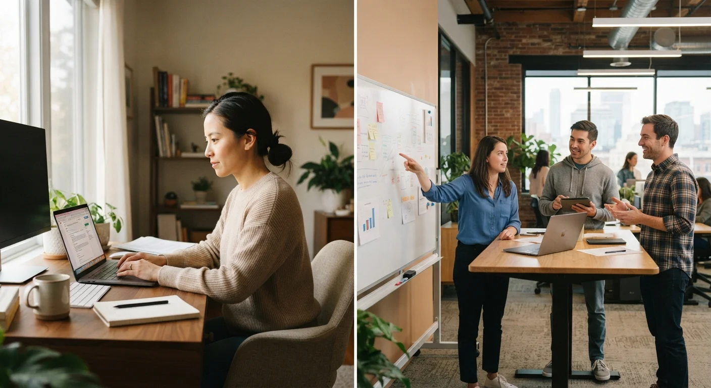 Working Remotely vs. In the Office: What the Research Actually Shows